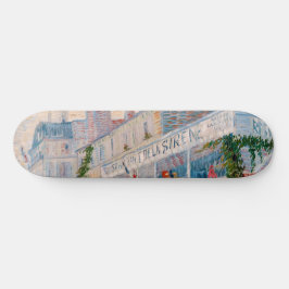 Vincent van Gogh - The Restaurant de la Sirene Skateboard