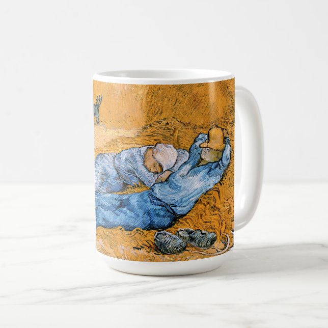 Vincent van Gogh - The Siesta Kaffeetasse (VorderseiteRechts)