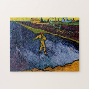 Vincent van Gogh - The Sower: Outskirts of Arles Puzzle