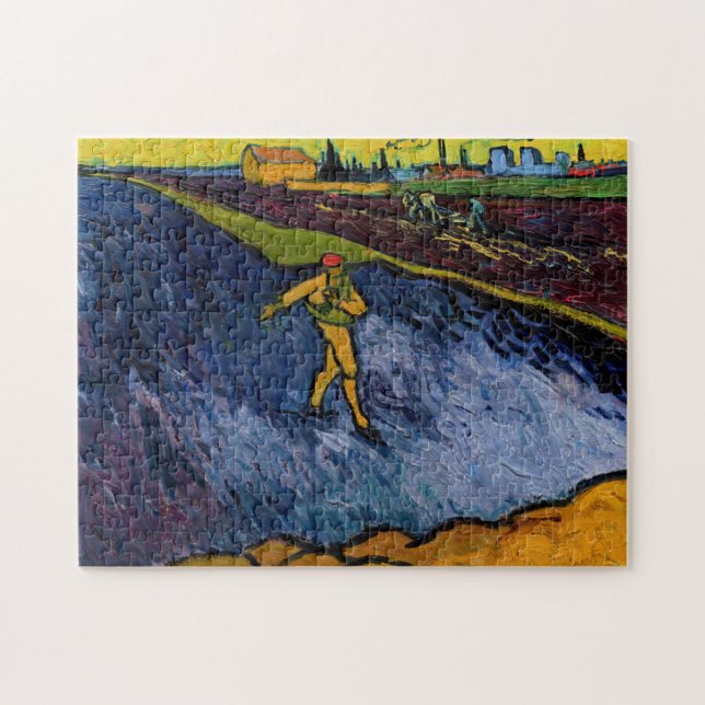 Vincent van Gogh - The Sower: Outskirts of Arles Puzzle (Horizontal)
