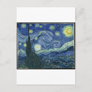 Vincent Van Gogh - The Starry Night (1889) Postkarte