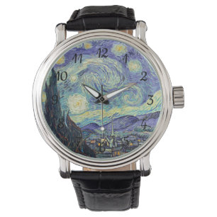 Vincent Van Gogh / The Starry Night Armbanduhr