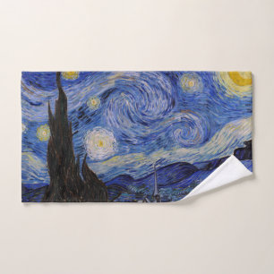 Vincent Van Gogh - The Starry night Badhandtuch Set