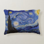 Vincent Van Gogh - The Starry night Dekokissen<br><div class="desc">The Starry Night / La nuit etoilee - Vincent Van Gogh im Jahr 1889</div>