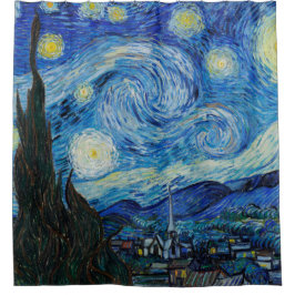 Vincent Van Gogh The Starry Night Duschvorhang