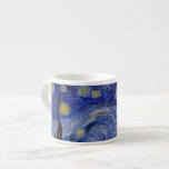 Vincent Van Gogh - The Starry night Espressotasse<br><div class="desc">The Starry Night / La nuit etoilee - Vincent Van Gogh im Jahr 1889</div>