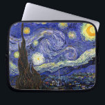 Vincent Van Gogh - The Starry Night Fine Art Laptopschutzhülle<br><div class="desc">Vincent Van Gogh's The Starry Night. Das Öl auf Leinwand aus dem Jahr 1889, die Starry Night wurde gemalt, während Van Gogh im Asyl in Saint-Remy, Frankreich, und gilt als eines seiner besten Meisterwerke. Obwohl es sich um eine Nachtszene handelt, wurde es tagsüber bemalt und repräsentiert den Ausblick aus dem...</div>
