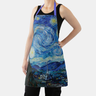 Vincent Van Gogh The Starry Night Fine Art Schürze