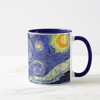 Vincent Van Gogh - The Starry Night Fine Art Tasse