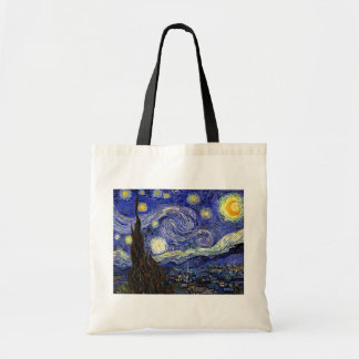 Vincent Van Gogh - The Starry Night Fine Art Tragetasche