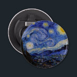Vincent Van Gogh - The Starry night Flaschenöffner<br><div class="desc">The Starry Night / La nuit etoilee - Vincent Van Gogh im Jahr 1889</div>