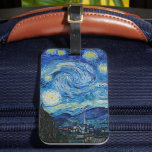 Vincent Van Gogh The Starry Night Gepäckanhänger<br><div class="desc">Vincent Van Gogh's The Starry Night Detail</div>