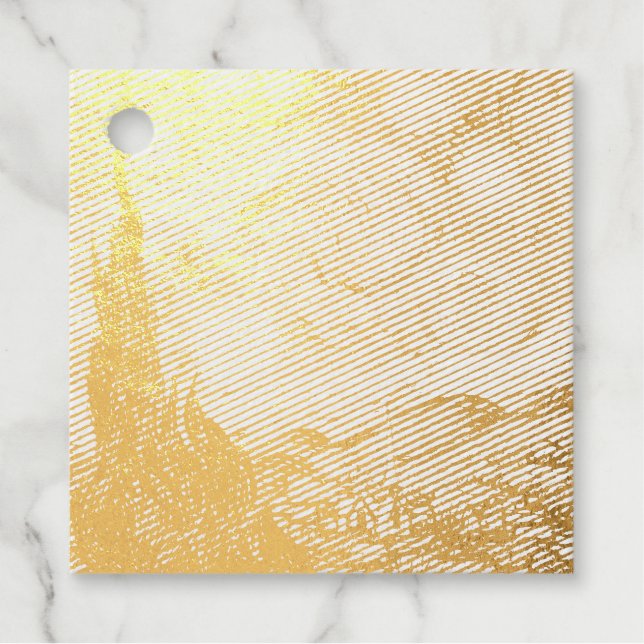 Vincent Van Gogh The Starry Night Geschenkanhänger (Vorderseite)