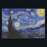 Vincent Van Gogh - The Starry night Geschenkpapier Set<br><div class="desc">The Starry Night / La nuit etoilee - Vincent Van Gogh im Jahr 1889</div>