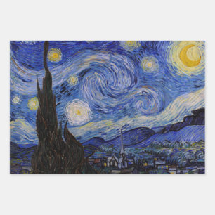 Vincent Van Gogh - The Starry night Geschenkpapier Set