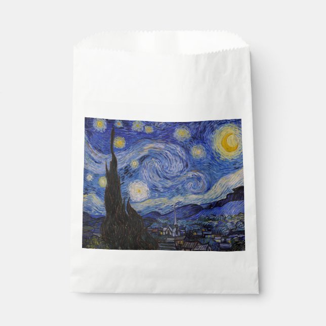 Vincent Van Gogh - The Starry night Geschenktütchen (Vorderseite)
