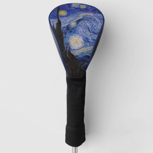 Vincent Van Gogh - The Starry night Golf Headcover (Vorderseite)