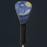 Vincent Van Gogh - The Starry night Golf Headcover<br><div class="desc">The Starry Night / La nuit etoilee - Vincent Van Gogh im Jahr 1889</div>
