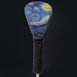Vincent Van Gogh - The Starry night Golf Headcover<br><div class="desc">The Starry Night / La nuit etoilee - Vincent Van Gogh im Jahr 1889</div>