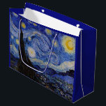 Vincent Van Gogh - The Starry night Große Geschenktüte<br><div class="desc">The Starry Night / La nuit etoilee - Vincent Van Gogh im Jahr 1889</div>