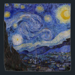 Vincent Van Gogh - The Starry night Halstuch<br><div class="desc">The Starry Night / La nuit etoilee - Vincent Van Gogh im Jahr 1889</div>