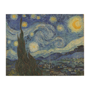 Vincent van Gogh   The Starry Night, Juni 1889 Holzleinwand