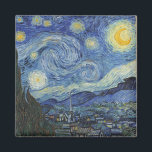 Vincent van Gogh | The Starry Night, Juni 1889 Magnet<br><div class="desc">The Starry Night,  June 1889 (Oil on Leinwand),  Gogh,  Vincent van (1853-1990) / Museum of Modern Art,  New York,  USA / The Bridgeman Art Library | Image Collection number: XOS702746</div>