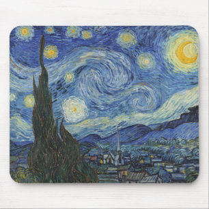 Vincent van Gogh The Starry Night, Juni 1889 Mousepad