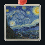 Vincent van Gogh| The Starry Night, Juni 1889 Ornament Aus Metall<br><div class="desc">The Starry Night,  June 1889 (oil on Leinwand),  Gogh,  Vincent van (1853-90) / Museum of Modern Art,  New York,  USA / The Bridgeman Art Library| Bildauflistungsnummer: XOS702746</div>
