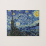 Vincent van Gogh | The Starry Night, Juni 1889 Puzzle<br><div class="desc">The Starry Night,  June 1889 (Oil on Leinwand),  Gogh,  Vincent van (1853-1990) / Museum of Modern Art,  New York,  USA / The Bridgeman Art Library | Bildauflistungsnummer: XOS702746</div>