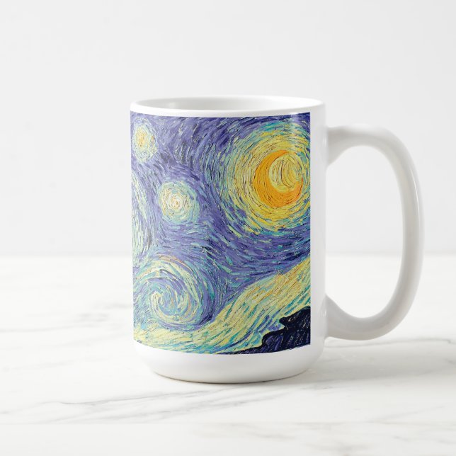 Vincent Van Gogh / The Starry Night Kaffeetasse (Rechts)