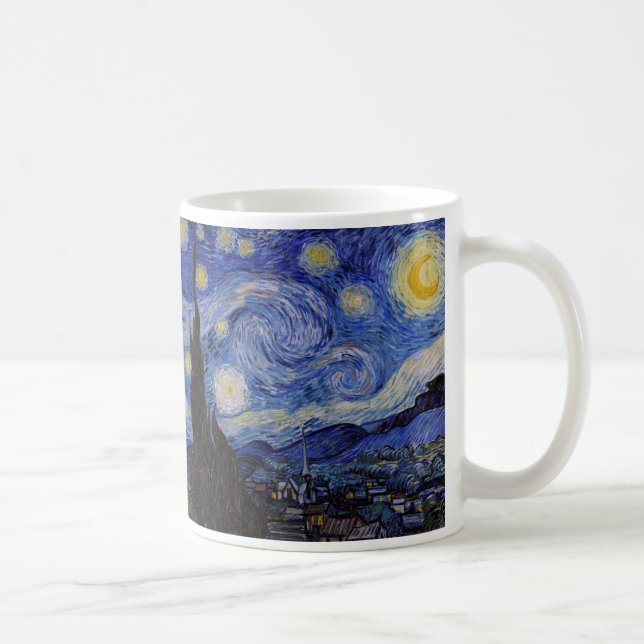 Vincent Van Gogh - The Starry night Kaffeetasse (Rechts)