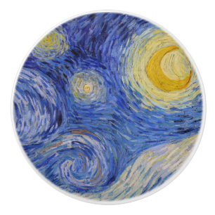 Vincent Van Gogh - The Starry night Keramikknauf