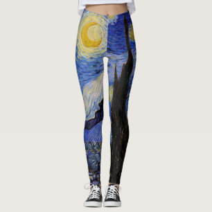 Vincent Van Gogh - The Starry night Leggings