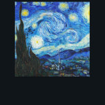 Vincent Van Gogh The Starry Night Leinwanddruck<br><div class="desc">Vincent Van Gogh's The Starry Night Detail</div>