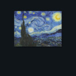 Vincent Van Gogh, The Starry Night Leinwanddruck<br><div class="desc">Vincent Van Gogh - The Starry Night,  1889.</div>