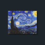 Vincent Van Gogh - The Starry night Leinwanddruck<br><div class="desc">The Starry Night / La nuit etoilee - Vincent Van Gogh im Jahr 1889</div>