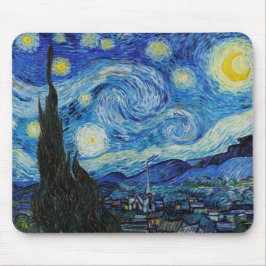 VINCENT VAN GOGH "THE STARRY NIGHT" MAUSPAD