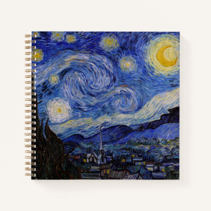 Vincent Van Gogh - The Starry night Notizbuch