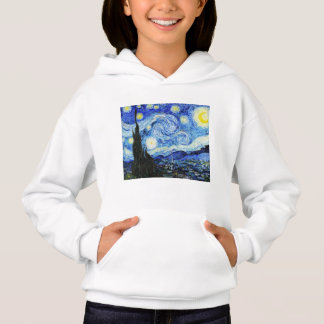 Vincent Van Gogh, The Starry Night painting Hoodie
