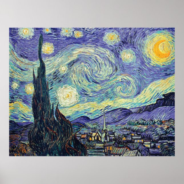 Vincent Van Gogh The Starry Night Poster (Vorne)