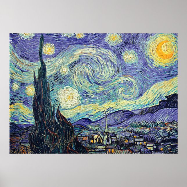Vincent Van Gogh The Starry Night Poster (Vorne)