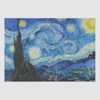Vincent Van Gogh The Starry Night Seidenpapier
