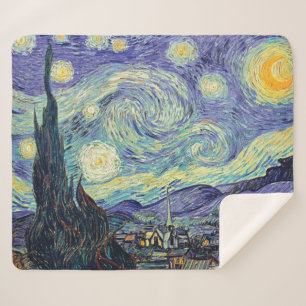 Vincent Van Gogh The Starry Night Sherpadecke