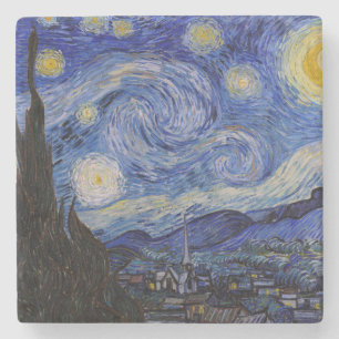 Vincent Van Gogh - The Starry night Steinuntersetzer