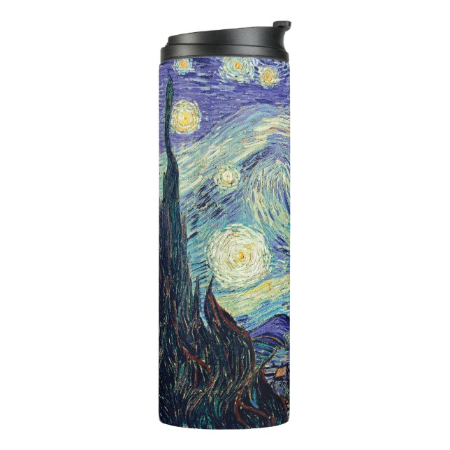 Vincent Van Gogh / The Starry Night Thermosbecher (Nach links gedreht)