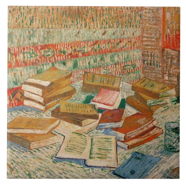 Vincent van Gogh | The Yellow Books, 1887 Fliese (Vorderseite)