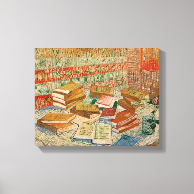 Vincent van Gogh | The Yellow Books, 1887 Leinwanddruck (Vorderseite)