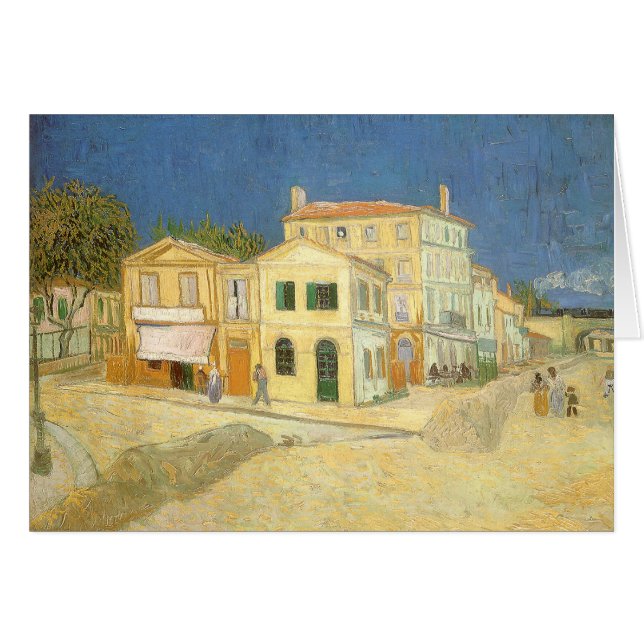 Vincent van Gogh - The Yellow House (The Street) (Vorderseite (Horizontal))