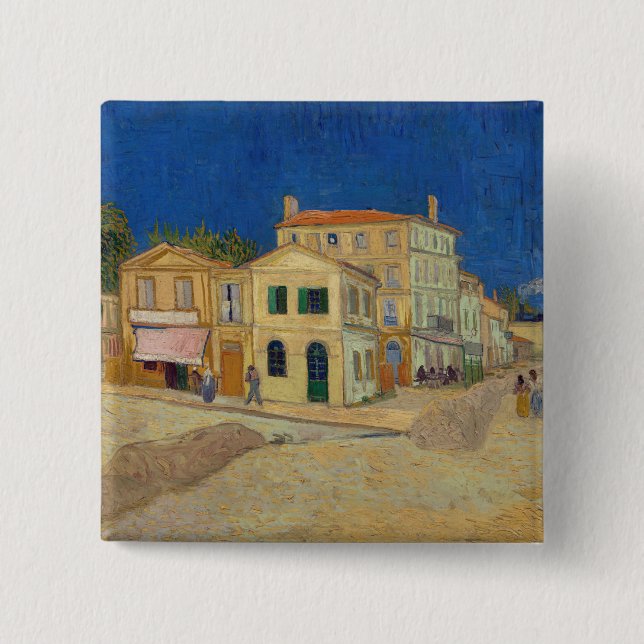 Vincent van Gogh - The Yellow House / The Street Button (Vorderseite)